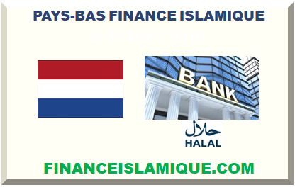 PAYS-BAS FINANCE ISLAMIQUE
