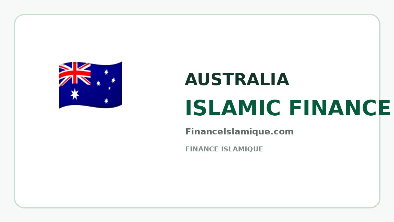 Islamitische financiering in australie