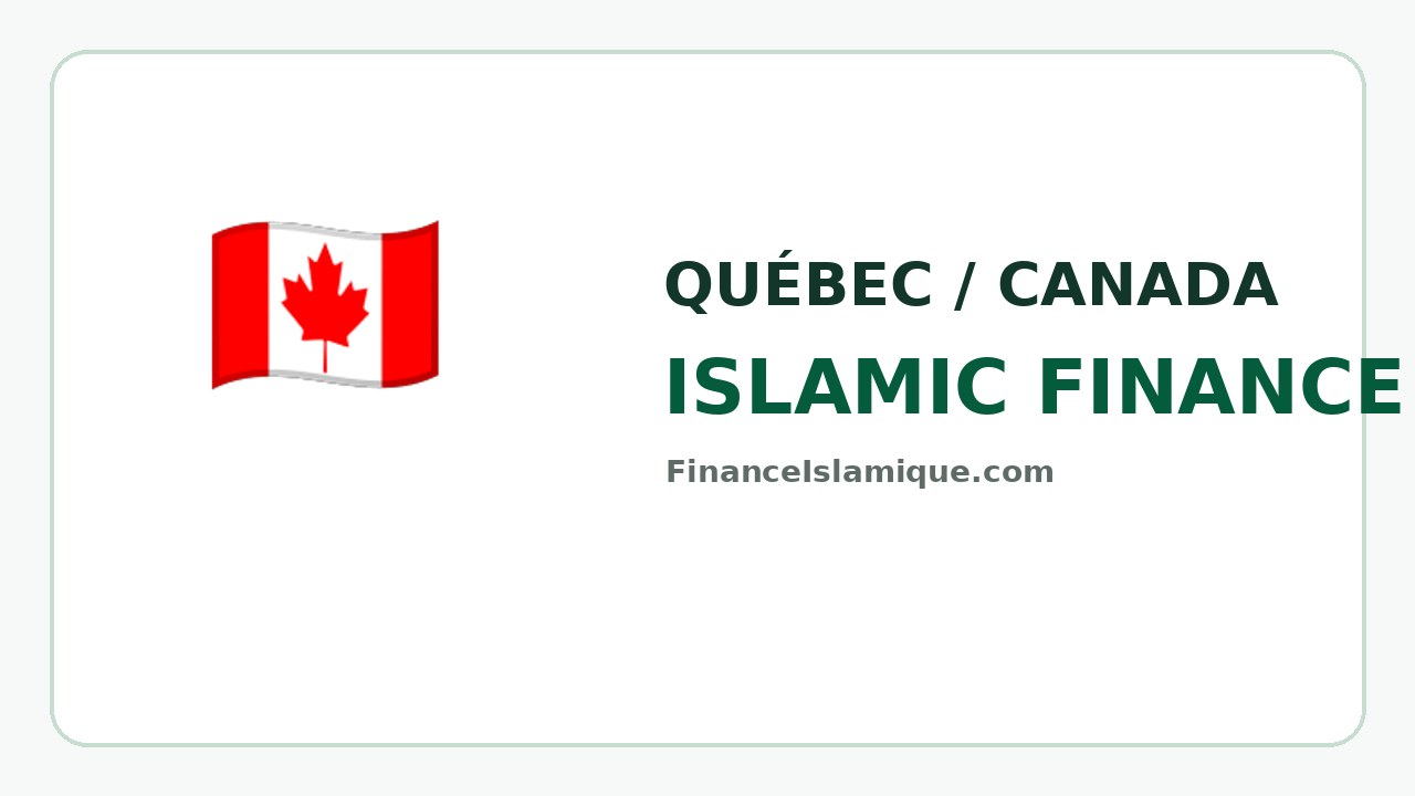 Islamic finance in quebec